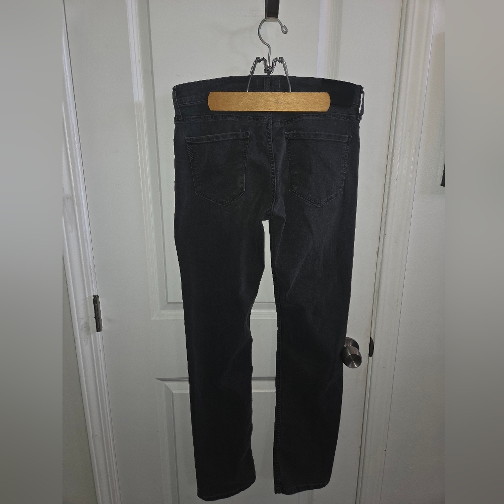 PAIGE Iconic Black‎ Distressing Jeans Womens sz 30 - Picture 4 of 4